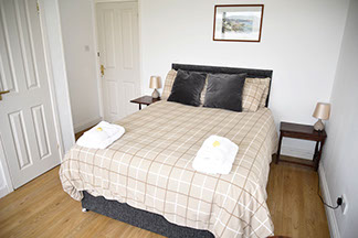 Minnies Rooms standard double room bed and breakfast on the Isle of Skye